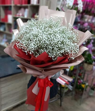 Букет цветов из: Гипсофила в Сангаре