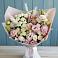 Букет цветов из: Альстромерии и Розы в Сангаре