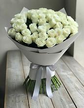 Букет 35 Белых роз #REPLACE_PRED# Сангаре