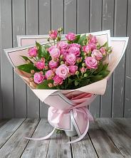Букет Розовый кустик в Сангаре