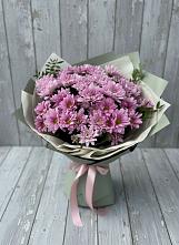 Букет цветов из:  Хризантемы в Сангаре