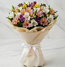 Букет цветов из:  Альстромерии #REPLACE_PRED# Сангаре