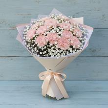 Букет цветов из:  Гвоздики в Сангаре