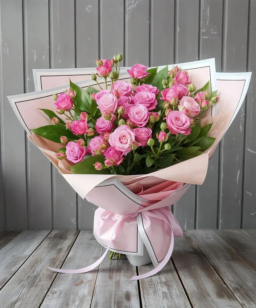 Букет Розовый кустик в Сангаре