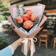 Букет цветов из:  Розы в Сангаре