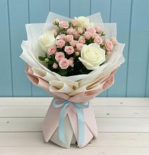 Букет цветов из:  Розы в Сангаре