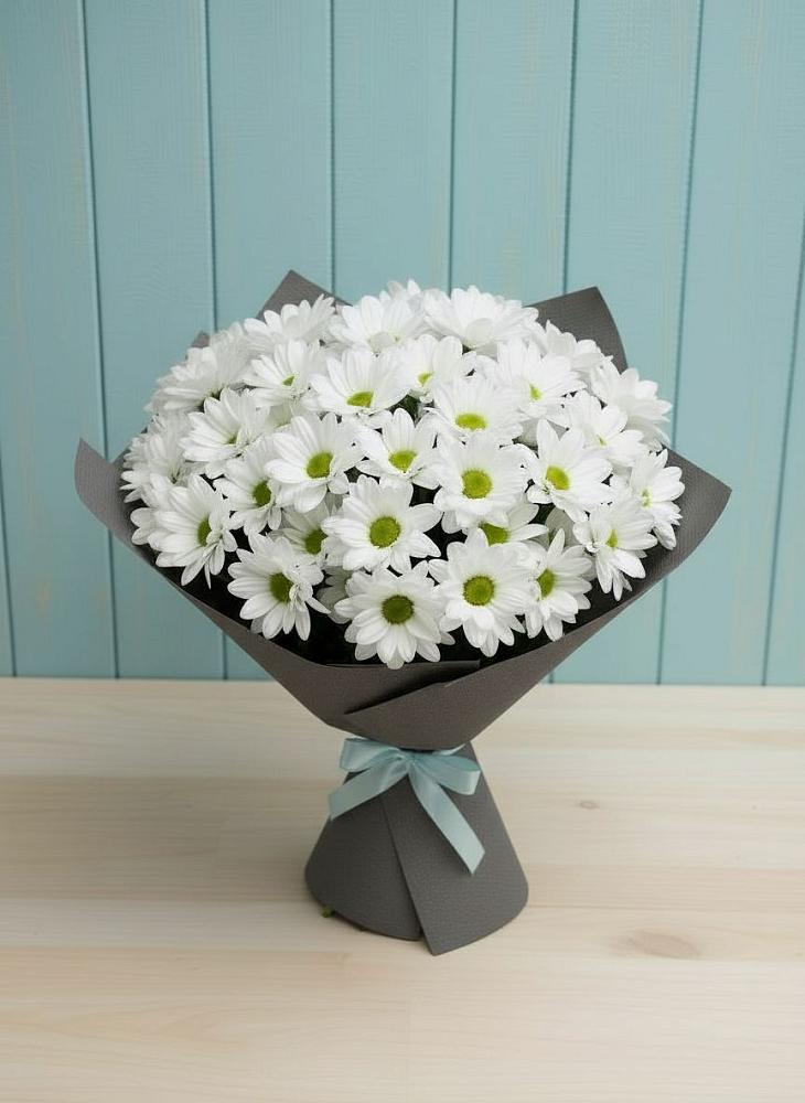 Букет цветов из: Хризантемы в Сангаре