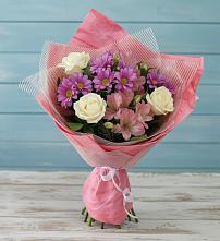 Букет цветов из:  Герберы в Сангаре