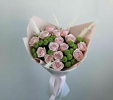 Букет цветов из:  Розы и Хризантемы в Сангаре