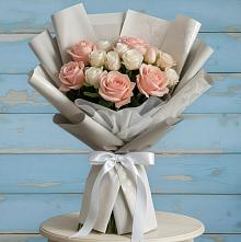 Букет цветов из:  Розы в Сангаре
