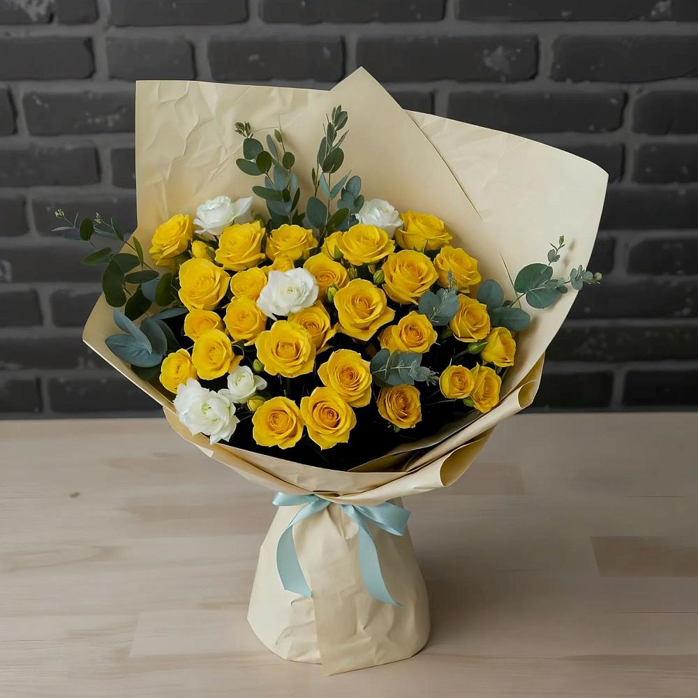 Букет цветов из: Розы в Сангаре