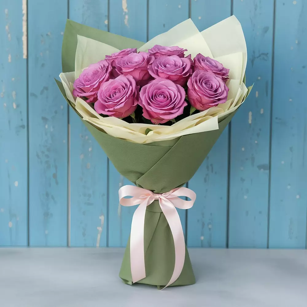 Букет Розы Фёрст Леди в Сангаре