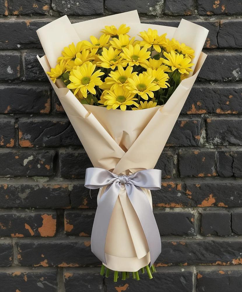Букет цветов из: Хризантемы в Сангаре