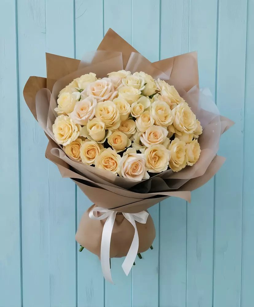 Букет Кремовое облако в Сангаре